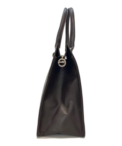 LONGCHAMP（ロンシャン）LONGCHAMP (ロンシャン) ハンドバッグ ブラウンの古着・服飾アイテム