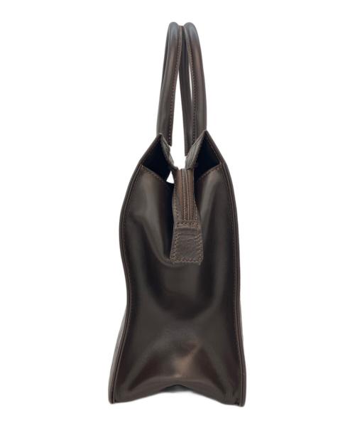 LONGCHAMP（ロンシャン）LONGCHAMP (ロンシャン) ハンドバッグ ブラウンの古着・服飾アイテム