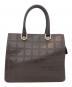 LONGCHAMP (ロンシャン) ハンドバッグ ブラウン：10000円