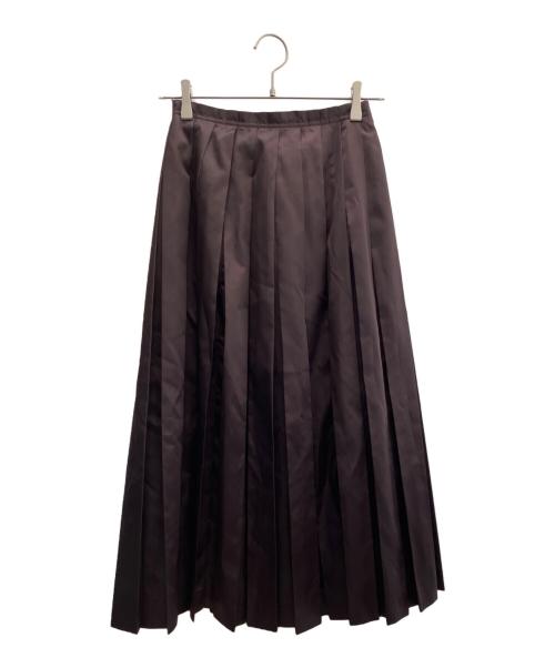 LANVIN（ランバン）LANVIN (ランバン) スカート ブラウン サイズ:36 未使用品の古着・服飾アイテム
