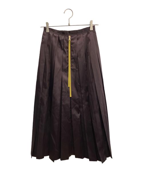 LANVIN（ランバン）LANVIN (ランバン) スカート ブラウン サイズ:36 未使用品の古着・服飾アイテム