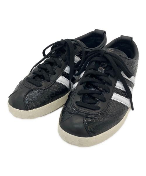 adidas（アディダス）adidas (アディダス) ローカットスニーカー ブラック サイズ:24.5の古着・服飾アイテム