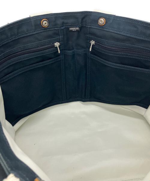 PORTER（ポーター）PORTER (ポーター) トートバッグ ネイビーの古着・服飾アイテム