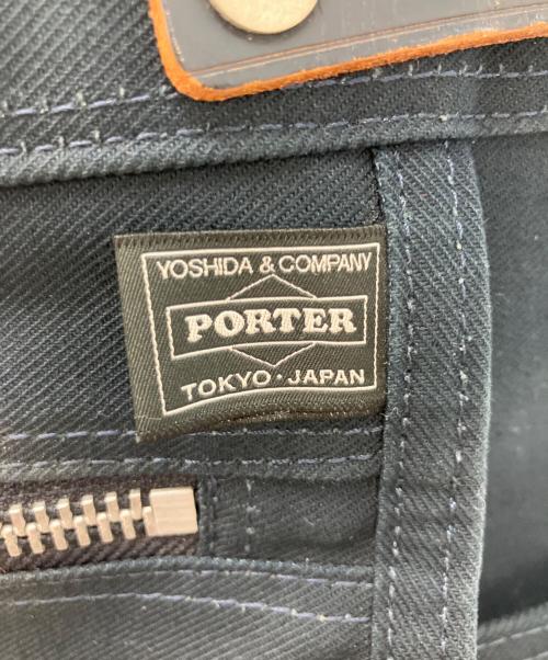 PORTER（ポーター）PORTER (ポーター) トートバッグ ネイビーの古着・服飾アイテム