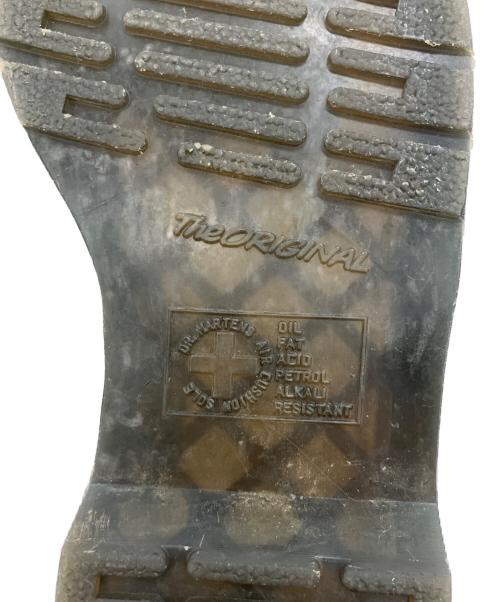 Dr.Martens（ドクターマーチン）Dr.Martens (ドクターマーチン) ホワイトステッチ3ホールシューズ ブラック サイズ:43の古着・服飾アイテム