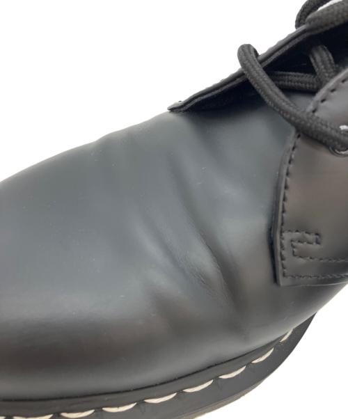 Dr.Martens（ドクターマーチン）Dr.Martens (ドクターマーチン) ホワイトステッチ3ホールシューズ ブラック サイズ:43の古着・服飾アイテム