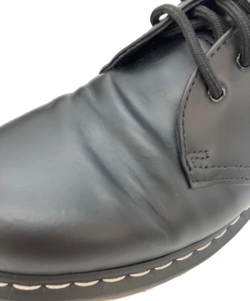 Dr.Martens（ドクターマーチン）Dr.Martens (ドクターマーチン) ホワイトステッチ3ホールシューズ ブラック サイズ:43の古着・服飾アイテム