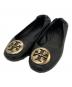 TORY BURCH（トリーバーチ）の古着「バレエシューズ」｜ブラック
