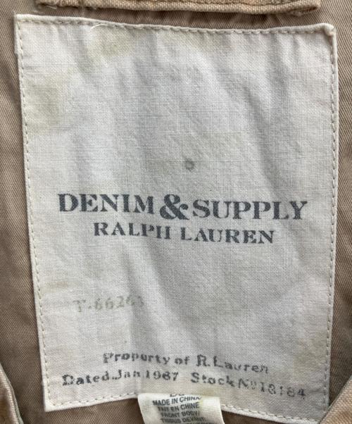 Denim & Supply Ralph Lauren（デニム＆サプライ ラルフローレン）Denim & Supply Ralph Lauren (デニム＆サプライ ラルフローレン) ベスト ベージュ サイズ:Lの古着・服飾アイテム