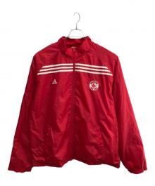 adidas（アディダス）の古着「ナイロンジャケット」｜レッド