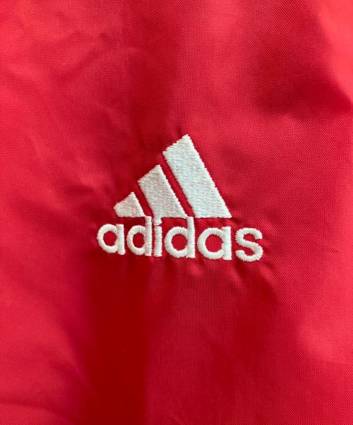 adidas（アディダス）adidas (アディダス) ナイロンジャケット レッド サイズ:2XLの古着・服飾アイテム