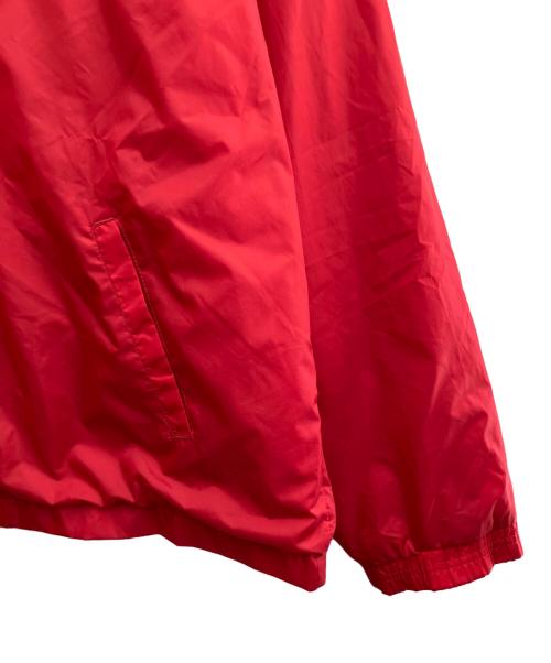 adidas（アディダス）adidas (アディダス) ナイロンジャケット レッド サイズ:2XLの古着・服飾アイテム
