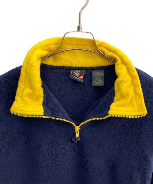 JC PENNEY（ジェーシーペニー）JC PENNEY (ジェーシーペニー) フリースジャケット ネイビー サイズ:Lの古着・服飾アイテム