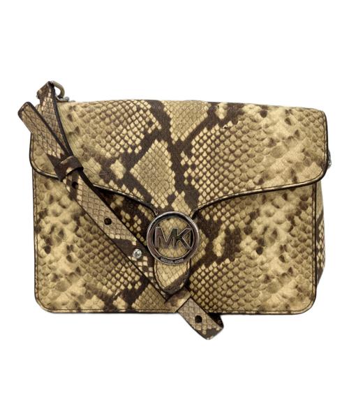 MICHAEL KORS（マイケルコース）MICHAEL KORS (マイケルコース) ショルダーバッグ ベージュの古着・服飾アイテム