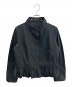DOLCE & GABBANAドルチェ＆ガッバーナ）の古着「フリルジャケット」｜ブラック