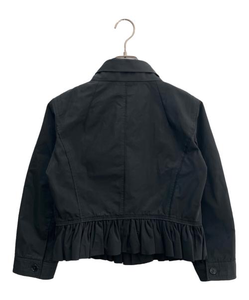 DOLCE & GABBANA（ドルチェ＆ガッバーナ）DOLCE & GABBANA (ドルチェ＆ガッバーナ) フリルジャケット ブラック サイズ:42の古着・服飾アイテム