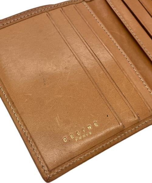CELINE（セリーヌ）CELINE (セリーヌ) マカダム柄3つ折り財布 ブラウンの古着・服飾アイテム