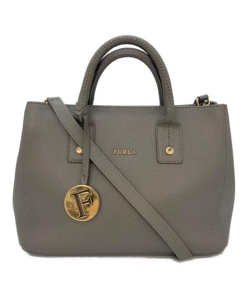 FURLA（フルラ）FURLA (フルラ) ショルダーバッグ グレーの古着・服飾アイテム