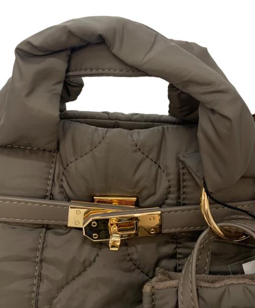 Vin（ヴィン）vin (ヴィン) キルティングトートバッグ グレーの古着・服飾アイテム