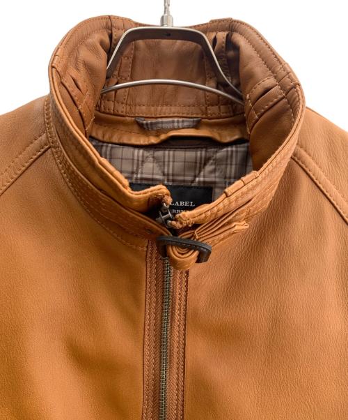 BURBERRY BLACK LABEL（バーバリーブラックレーベル）BURBERRY BLACK LABEL (バーバリーブラックレーベル) レザージャケット ブラウン サイズ:Ｍの古着・服飾アイテム