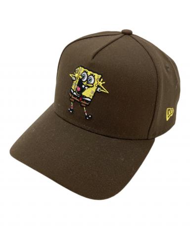 NEW ERA ニューエラ キャップ  茶 【古着】【中古】【送料無料】 中古・古着通販】New Era (ニューエラ) キャップ ブラウン サイズ:Free