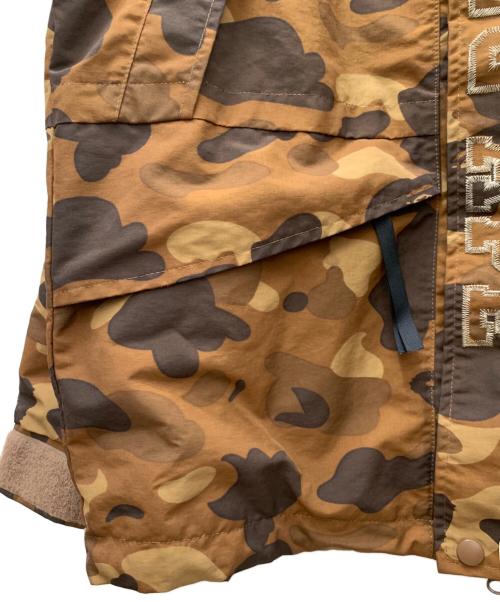 A BATHING APE（アベイシングエイプ）A BATHING APE (アベイシングエイプ) マウンテンパーカー ブラウン サイズ:XLの古着・服飾アイテム