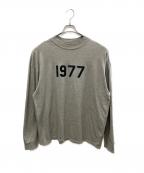 FOG ESSENTIALSフィアオブゴッド エッセンシャル）の古着「長袖カットソー」｜グレー