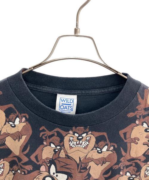 WILD OATS（ワイルド オーツ）WILD OATS (ワイルド オーツ) 半袖カットソー ブラック サイズ:Lの古着・服飾アイテム
