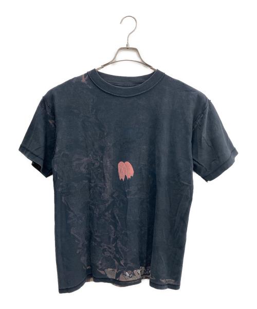 WILD OATS（ワイルド オーツ）WILD OATS (ワイルド オーツ) 半袖カットソー ブラック サイズ:Lの古着・服飾アイテム