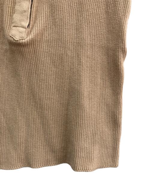BURBERRY BLUE LABEL（バーバリー ブルー レーベル）BURBERRY BLUE LABEL (バーバリー ブルー レーベル) 薄手ニット ブラウン サイズ:38の古着・服飾アイテム
