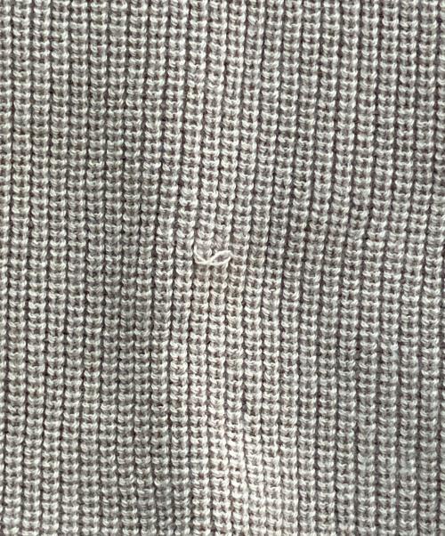 BURBERRY BLUE LABEL（バーバリー ブルー レーベル）BURBERRY BLUE LABEL (バーバリー ブルー レーベル) 薄手ニット ブラウン サイズ:38の古着・服飾アイテム