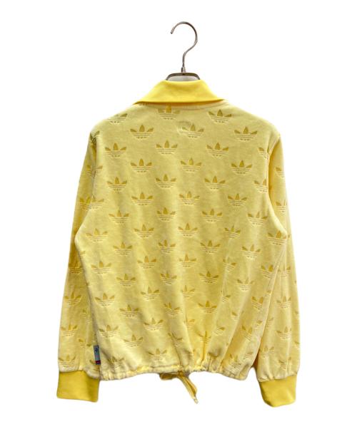adidas（アディダス）adidas (アディダス) ジップアップジャケット イエロー サイズ:Ｍの古着・服飾アイテム