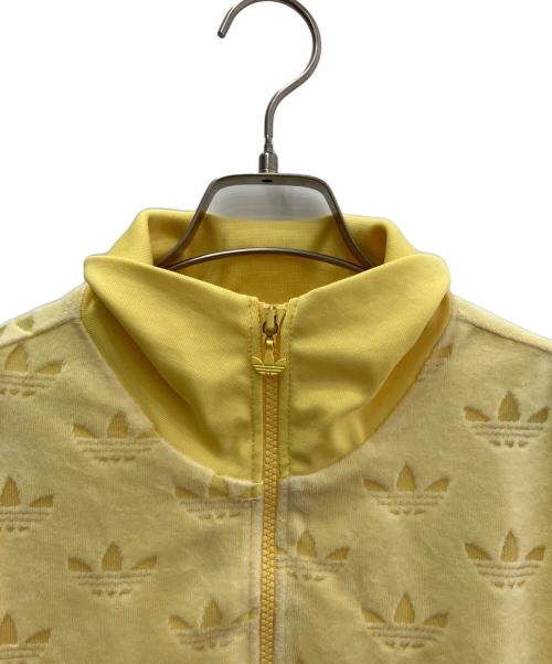 adidas（アディダス）adidas (アディダス) ジップアップジャケット イエロー サイズ:Ｍの古着・服飾アイテム