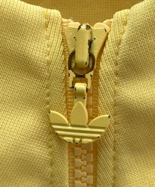 adidas（アディダス）adidas (アディダス) ジップアップジャケット イエロー サイズ:Ｍの古着・服飾アイテム