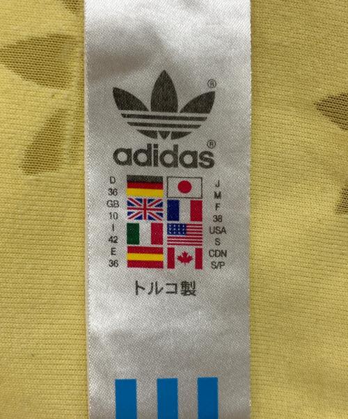 adidas（アディダス）adidas (アディダス) ジップアップジャケット イエロー サイズ:Ｍの古着・服飾アイテム