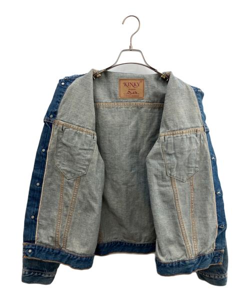 Hysteric Glamour（ヒステリックグラマー）Hysteric Glamour (ヒステリックグラマー) デニムジャケット ブルー サイズ:XLの古着・服飾アイテム