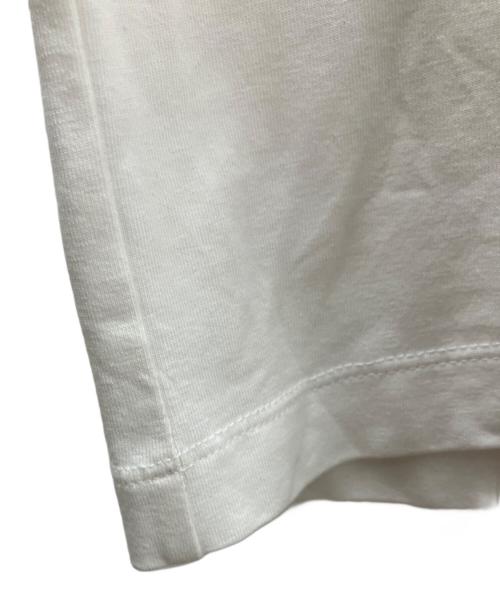 MONCLER（モンクレール）MONCLER (モンクレール) トリコロールTシャツ ホワイト サイズ:Ｍの古着・服飾アイテム