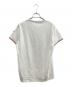 MONCLER (モンクレール) トリコロールTシャツ ホワイト サイズ:Ｍ：15000円