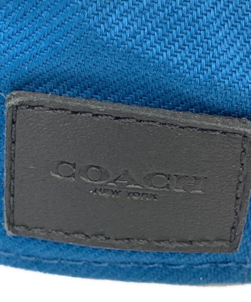 COACH（コーチ）COACH (コーチ) キャップ ブルー×ブラックの古着・服飾アイテム