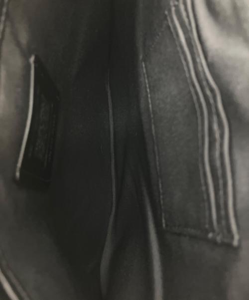 COACH（コーチ）COACH (コーチ) クラッチバッグ ブラックの古着・服飾アイテム