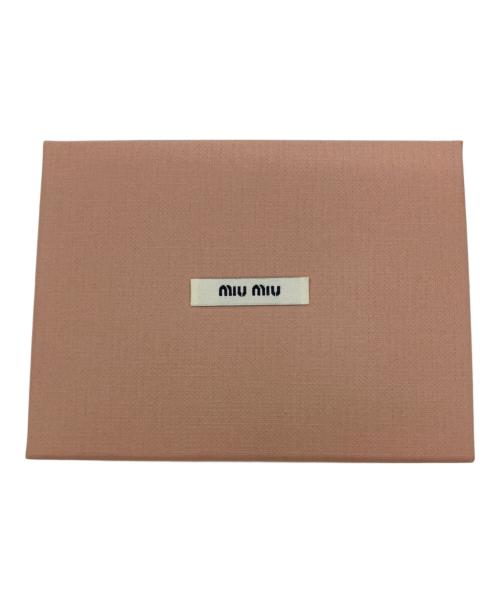 MIU MIU（ミュウミュウ）MIU MIU (ミュウミュウ) AirPodsケース ピンクの古着・服飾アイテム