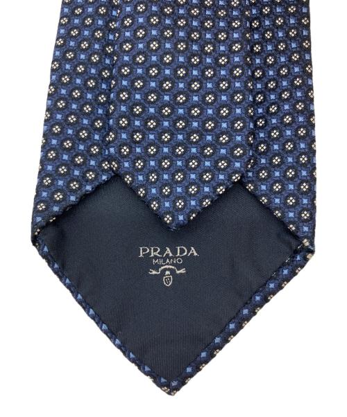 PRADA（プラダ）PRADA (プラダ) ネクタイ ネイビー サイズ:FREEの古着・服飾アイテム