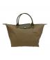 LONGCHAMP（ロンシャン）の古着「トートバッグ」｜カーキ