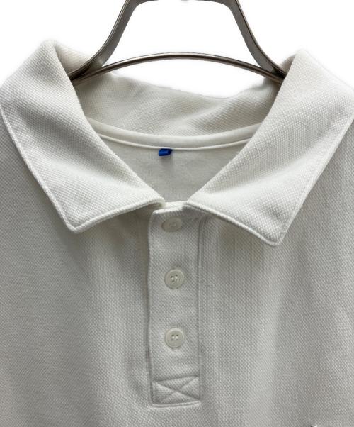 maison kitsune（メゾンキツネ）MAISON KITSUNE (メゾンキツネ) ADER error (アーダーエラー) 半袖ポロシャツ ホワイト サイズ:A2の古着・服飾アイテム