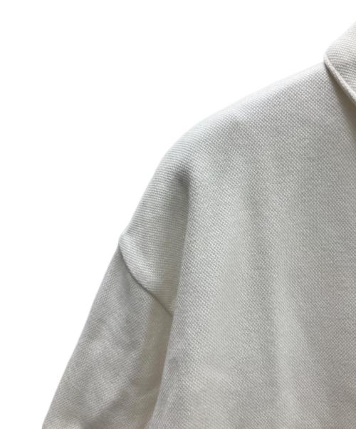 maison kitsune（メゾンキツネ）MAISON KITSUNE (メゾンキツネ) ADER error (アーダーエラー) 半袖ポロシャツ ホワイト サイズ:A2の古着・服飾アイテム