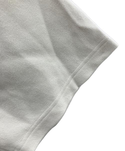 maison kitsune（メゾンキツネ）MAISON KITSUNE (メゾンキツネ) ADER error (アーダーエラー) 半袖ポロシャツ ホワイト サイズ:A2の古着・服飾アイテム