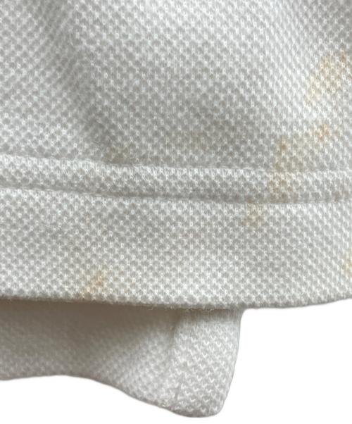 maison kitsune（メゾンキツネ）MAISON KITSUNE (メゾンキツネ) ADER error (アーダーエラー) 半袖ポロシャツ ホワイト サイズ:A2の古着・服飾アイテム
