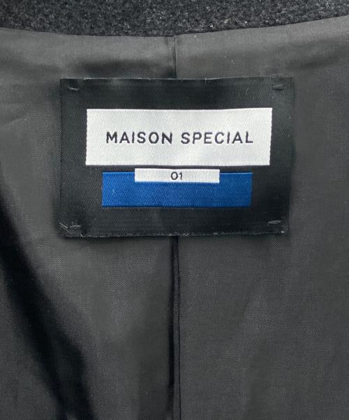MAISON SPECIAL（メゾンスペシャル）MAISON SPECIAL (メゾンスペシャル) コート ブラック サイズ:1の古着・服飾アイテム