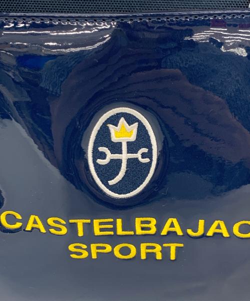 CASTELBAJAC（カステルバジャック）CASTELBAJAC (カステルバジャック) 2WAYボストンバッグ ネイビーの古着・服飾アイテム