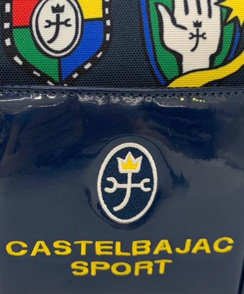 CASTELBAJAC（カステルバジャック）CASTELBAJAC (カステルバジャック) トートバッグ ネイビーの古着・服飾アイテム
